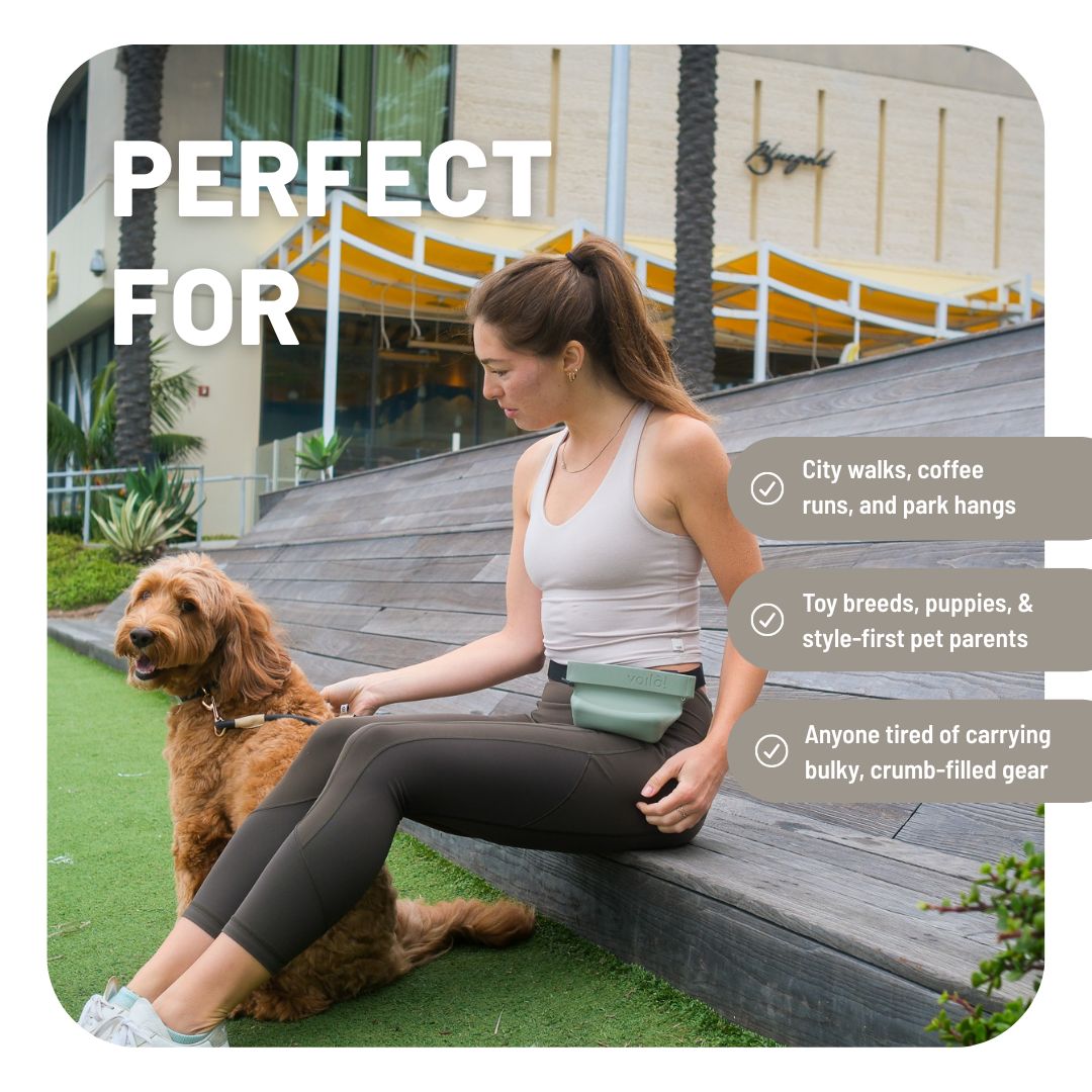 Mini Ultimate Treat Pouch — Compact, Spill-Guard Design